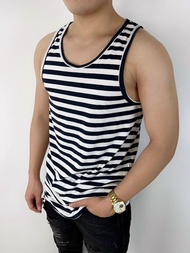 ÁO BA LỖ SỌC NGANG SIÊU ĐỘC  LẠ CHO NGÀY HÈ OI BỨC MENSWEAR  TOP