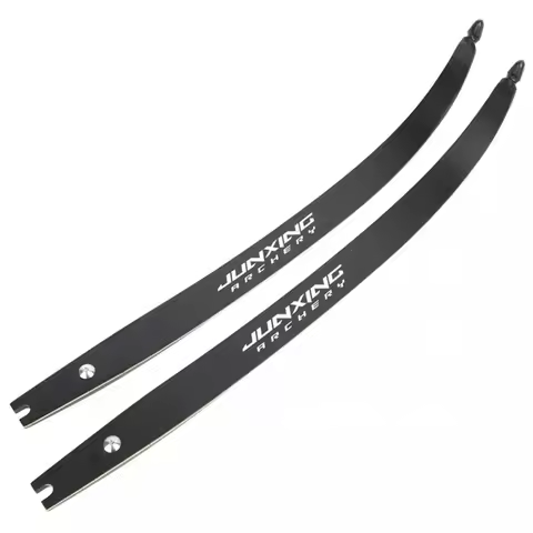 Archery A Pair Junxing F167 ILF Recurve Bow Limbs 20-40lbs Takedown H23-66'' Bamboo Limbs Hunting