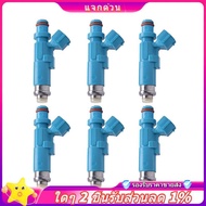 In stock-6Pcs/Set Injectors for 540Cc SXE10 IS200 RS200,Celica MR2 ST205 1JZ JZX100 JZX110 1JZGTE 23