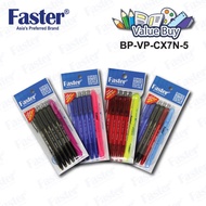 FASTER BP-CX7N-5 BALL PEN SET 5PCS