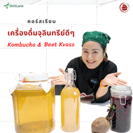 เครื่องดื่มจูลินทรีย์ดีๆ คอมบูชา Kombucha และ Beet Kvass | คอร์สออนไลน์ SkillLane