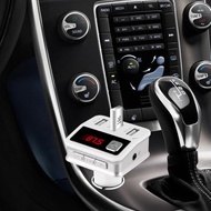 Wireless FM Transmitter 5V/5.2A USB Car Charger In-Car BluetoothHands Free For Smartphones iPod +3.5