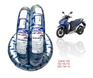 ยางนอก(IRC) IZ-Ss HONDA CLICK150I เบอร์เดิมติดรถ หน้า90/90-14,หลัง100/90-14(อะไหลแต่งCLICK150I)