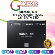 [🔱100% AUTHENTIC🔱]SAMSUNG SSD 870 EVO l CRUCIAL MX500 SSD 2.5" SATA III 2.5" INTERNAL SOLID STATE DR