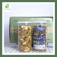 Hana_foodhealthy super grain granola matcha flavor, diet granola cereal only 5% Oats mixed with 7 ty