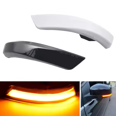 LED Side Rearview Mirror Sequential Indicator Blinker Lamp For Ford Focus 2 3 Mk2 Mk3 Mondeo Mk4 EU 