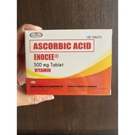 enocee ascorbic acid 500mg 100 tablets