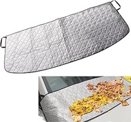 1 PC Car Front Windshield Wiper Snow Cover, 66.9" x 17.7" Dust Frost Protection Cover, Elastic Band 