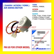 (ORIGINAL PART) DAIKIN FT20L FT25L FTKG50Q FTN20P YWM20L YWM25L YWM20M YWM25M AIR SWING MOTOR AIRCON