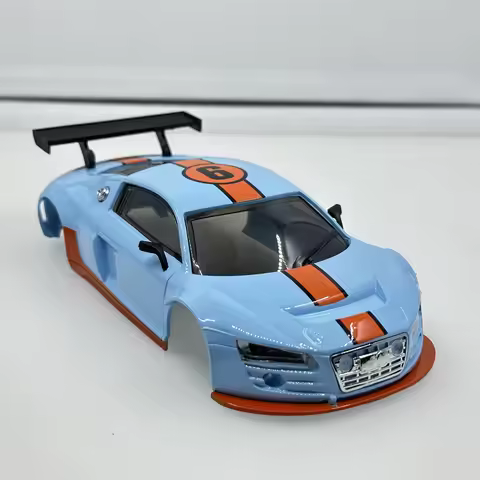 Plastic R8 Car Shell Body Shell 98mm Wheelbase for 1/28 RC Car TG Car Mini-Q HGD1 XRX DPA DRZ DriftA