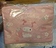 Sanrio My Melody 三麗折叠拖輪購物袋 户外 卡通 带輪子保温折叠包超市買菜包 購物車 買餸車 保温袋車