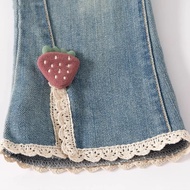 Girls Pants Spring Children Jeans 11.5