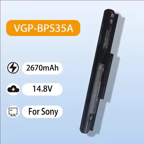 Premium VGP-BPS35A Laptop Battery For Sony VAIO Fit 14E 15E SVF143A1 14.8V 2670mAh Safe Durable High