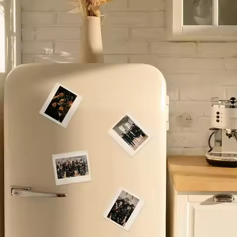 5-Inch For Fujifilm Wide 400/300 Wide Printer 5 Pack Instax Wide Film Magnetic Photo Frame DIY Creat