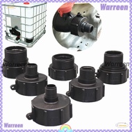 WARREEN IBC Tank Adapter, Plastic S60 IBC Ton Barrel Connector,  IBC Accessories Fitting Hose Connec
