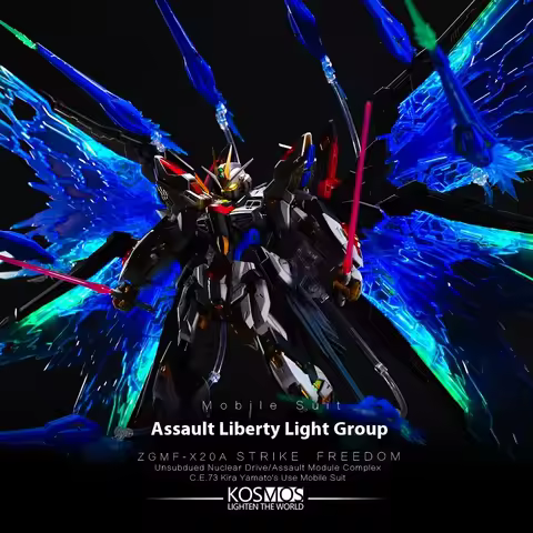 Kosmos MGEX Aile Strike Freedom RGB LED Kit - Premium Multicolor Lighting for 1/100 MGEX, Includes E