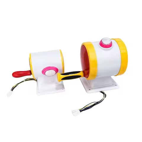 Fishing Machine Hand Crank Joystick with Vibration Game Accessory Arcade Game Hand Shake Rocker for