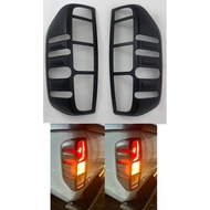 Navara D40 2006-2013 Tail Light Cover Matte Black Nissan Frontier Navara D40 Car Accessories