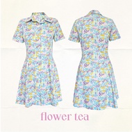 POKEE BETTY DRESS มินิเดรสเชิ้ตลายดอกไม้ 🌼🍵