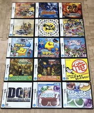 3ds / nds 神奇寶貝 壞利歐 任天狗 時空幻境 棒球 聖劍傳說 動物之森 遊戲王 鋼彈 三國無雙 俄羅斯方塊 初音 雷頓教授 魔法氣泡