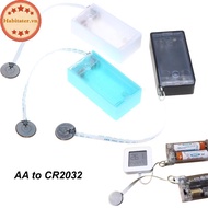 TATER CR2032 to AA Battery Conversion Adapter 1Pc Non-Destructive 0.15mm Modification No Device Stru