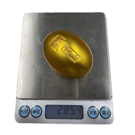 Antique Daqing Solid Copper Gilt Golden Egg Daqing Five Emperor Golden Egg Ornaments Antique Collect