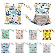 XL Waterproof Cloth Diaper Large Capacity Zipper Storage Bag 30x36 cm Stroller Hanging Insulation