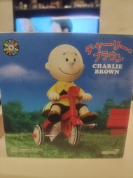USA Super 7  Peanuts Charlie Brown tricycle figurine