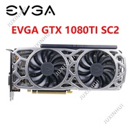 USED EVGA GTX 1080Ti SC2 EVGA GTX1080Ti 11G FTW3 EVGA GTX 1080Ti 11GB Gaming Graphics Card Video Car