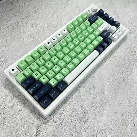 SA Profile Spherical Keycaps Two Tone Full Set Doubleshot PBT for MX Mechanical Keyboard Gaming Cust