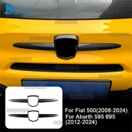 For Abarth 595 695 2012-2024 Car Front Logo Frame Decorative Trim Exterior Accessories