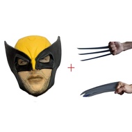 NEW King Kong Helmet Halloween Party 1PC Wolverine Mask James Howlett Latex Full Face Masks Movie Co