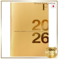 Kyokuto Planner 2026 FOBCOOP B6 Monthly Gold PBF75GO26 Starting Oct 2025