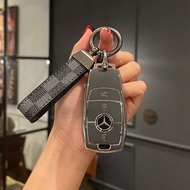 Popular Mercedes-Benz EQB260 Key Cover EQB350 Car Key Exterior Case Protective Key Case High-End Buc