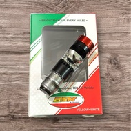 H6 laser LED headlights Far near 2 colors White yellow biru Laser headlights d2 H6 laser motorcycle 