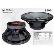 Black Spider BS1290 BS 1290 Component Speaker 12in 12 in 12 inch 12 inch 700 Watt Mid Low Voice Coil