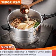 ZHY/Contact for coupons📯QM Supor（SUPOR） Pressure Cooker Gas Pressure Cooker304Stainless Steel Multi-Insurance Household