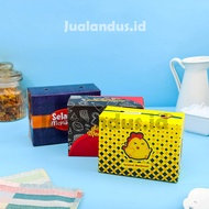 Jumbo Frog Box 16x12x7 [Martabak, Shrimp Chicken, Mocha, etc.] (Min 1 pack contains 50) 310gr Rp. 13
