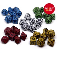 Classical DND Dice Set Polyhedral Table Game Dice for Dungeons and Dragons Role-Playing TRPG Dice  S
