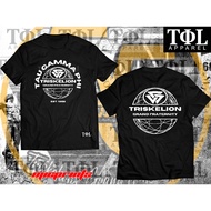 Triskelion Grand Fraternity Fratshirt Tau gamma phi / sigma (COMES WITH STICKER)