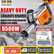 Electric Demolition Hammer, Concrete Breaker Chisel Hammer, Strong, Easy to Control | Breaker Hammer