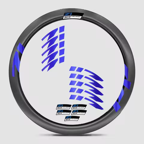 For 2021 Zipp 303 Wheel Stickers Road Bike Decals Stickers Decorative Bicycle Accessories Protection