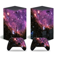 New style starry sky Vinyl Sticker for Xbox One Skin Decal for Xbox series x console controller #0636 new design