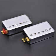 1 Set asli asli BHC gitar elektrik Alnico Humbucker Pickup untuk ST LP EPI gitar elektrik Chrome KR (asal) 888