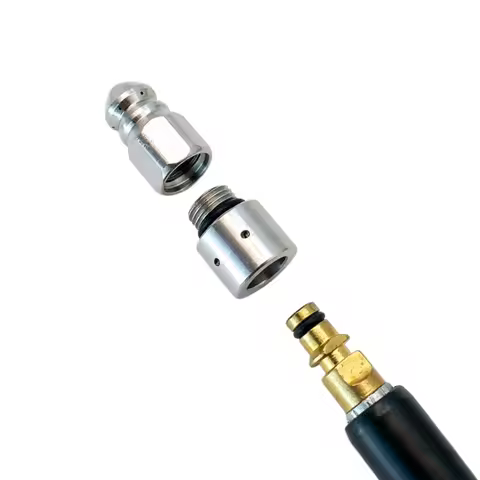 High Pressure Washer Hose Drain Cleaning Nozzle Directly Connect To Hose For KARCHER K2 K3 K4 K5 K7