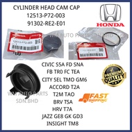 『WM』H/D BRV HRV ACCORD TAO CITY GM6 JAZZ GE8 CIVIC TEA CYLINDER HEAD CAM CAP SET 12513-P72-003 /9130