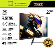 Armaggeddon 27" IPS 120Hz FHD Monitor Frameless Built In Speaker | XF27HD Super G120
