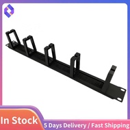1U 19 Inch Rack Cabinets Cable Management Network Organizer Network Brush Panel 1 PCS