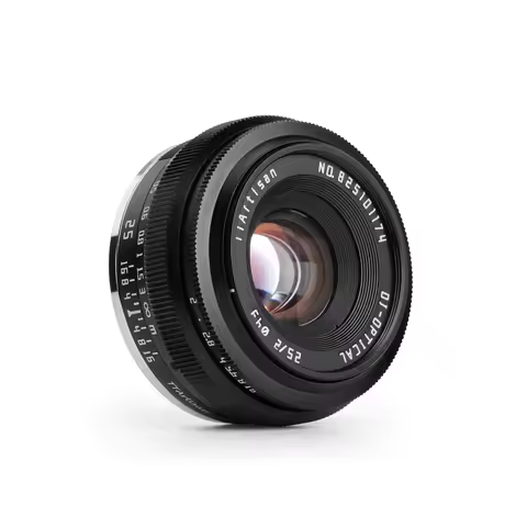 TTArtisan 25mm F2 MF Mirrorless Camera Lens for Sony E Nikon Z Fujifilm XF Panasonic Olympus M43 xt1
