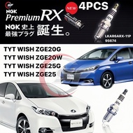 NGK Premium RX Spark Plug - Toyota Wish 1.8L 2ZRFAE 2.0L 3ZRFAE 2nd Gen ZGE20 ZGE25 ( Year 2009 - 20